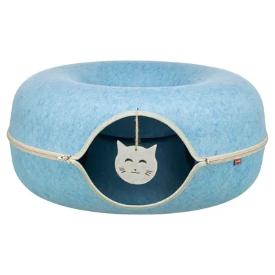 TRIXIE SPEELDONUT VILT BLAUW 60X60 CM TRIXIE SPEELDONUT VILT BLAUW 60X60 CM