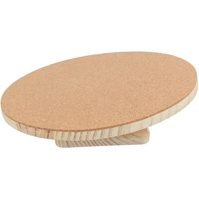 TRIXIE LOOPSCHIJF DEGOES / GROTE HAMSTERS HOUT / KURK 30 CM TRIXIE LOOPSCHIJF DEGOES / GROTE HAMSTERS HOUT / KURK 30 CM