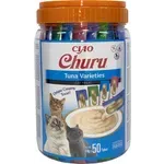 INABA CHURU MULTIPACK TUNA VARIETIES 50X14 GR INABA CHURU MULTIPACK TUNA VARIETIES 50X14 GR