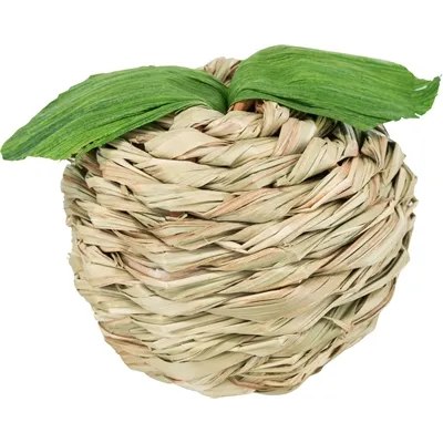 TRIXIE SPEELBAL APPEL GRAS / MAISBLAD 7 CM TRIXIE SPEELBAL APPEL GRAS / MAISBLAD 7 CM