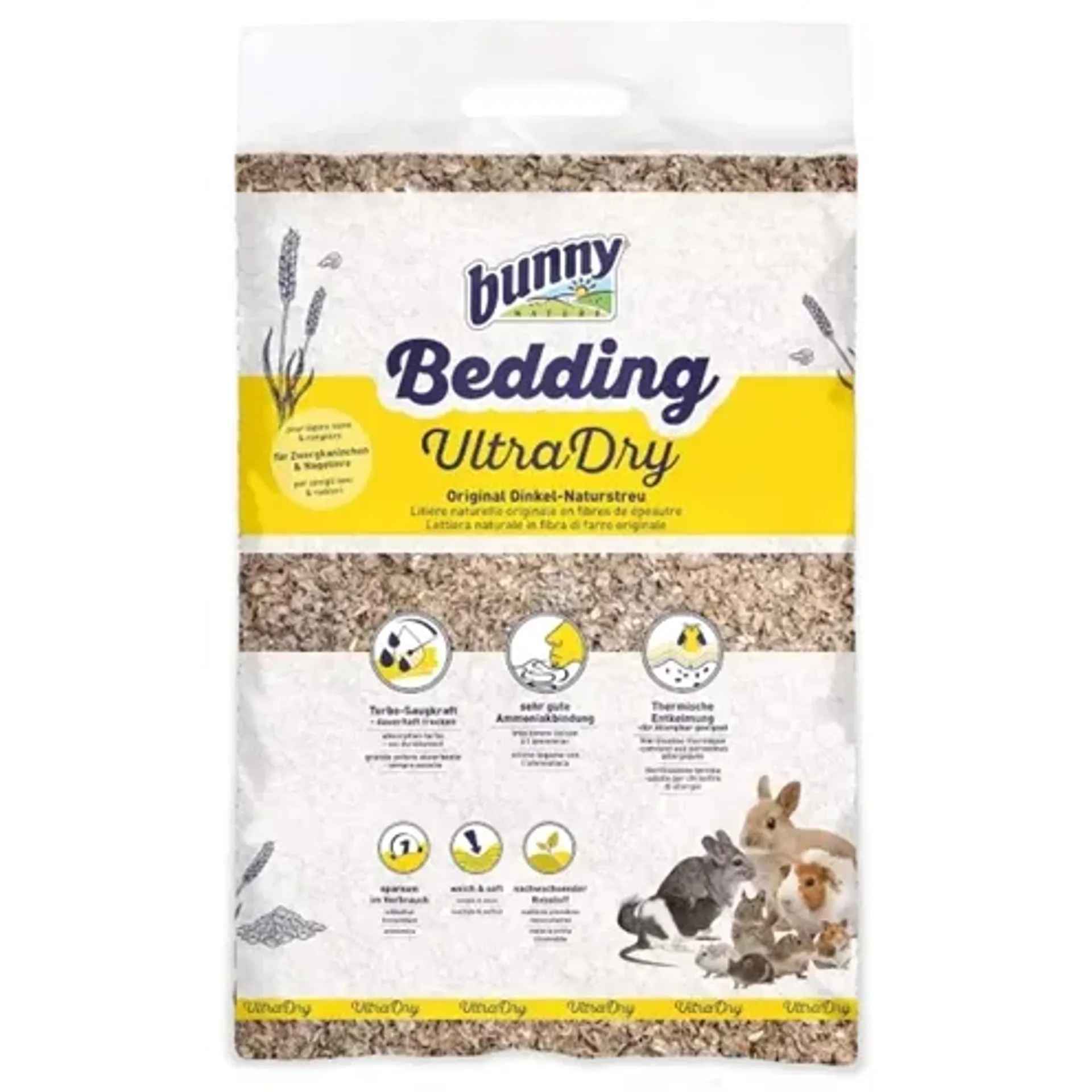 BUNNY NATURE BUNNYBEDDING ULTRA DRY SPELT 60 LTR