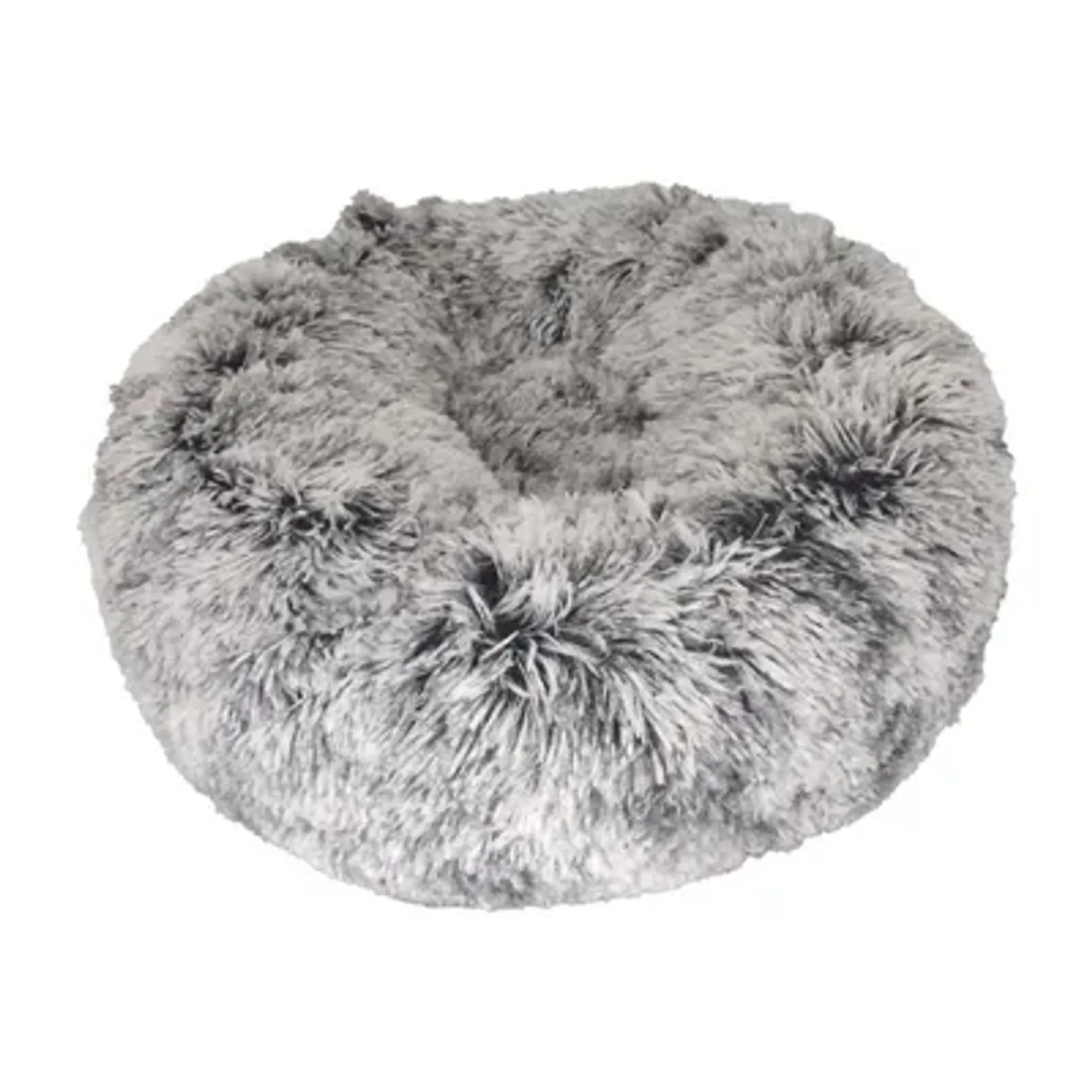 CROCI HONDENMAND DONUT BICOLOR ZWART 70X70X25 CM