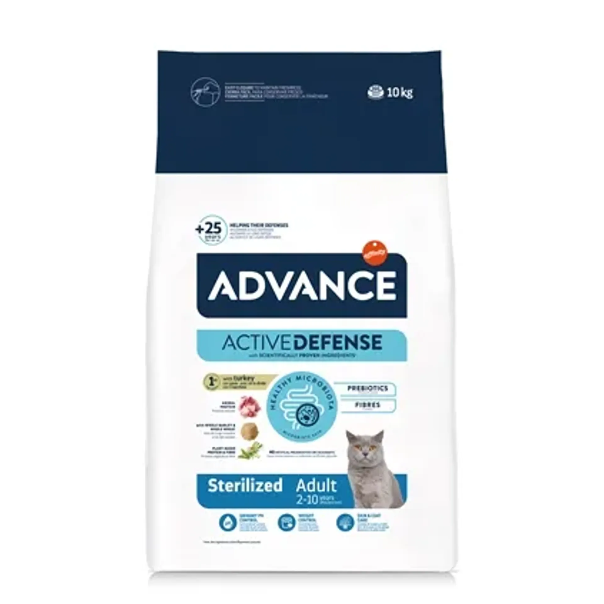 ADVANCE CAT STERILIZED TURKEY 10 KG