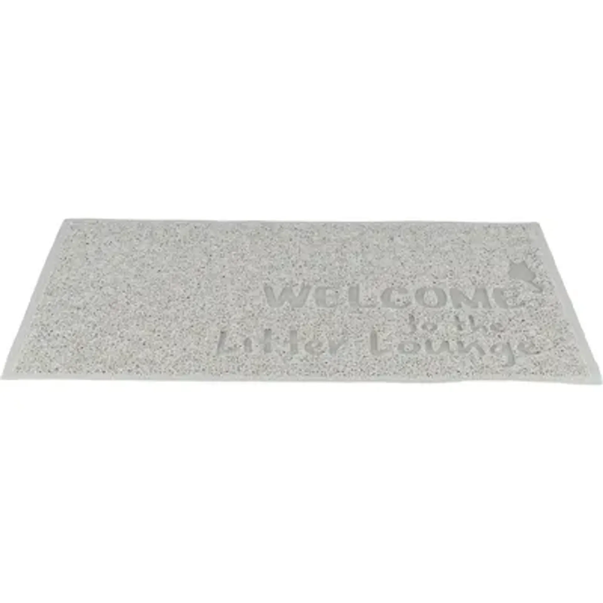 TRIXIE KATTENBAKMAT PVC LICHTGRIJS 60X40 CM