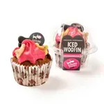 THE BARKING BAKERY VANILLA WOOFIN MET ROZE GLAZUUR THE BARKING BAKERY VANILLA WOOFIN MET ROZE GLAZUUR