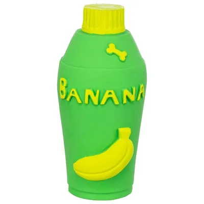 TRIXIE FLES BANANA LATEX GROEN 14,5X8,5X7 CM TRIXIE FLES BANANA LATEX GROEN 14,5X8,5X7 CM