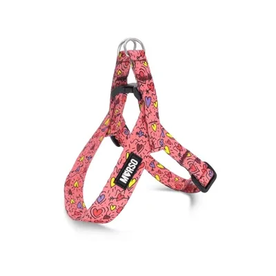 MORSO MINI HONDENTUIG VERSTELBAAR GERECYCLED PINK THINK ROZE 24-32X1,5 CM MORSO MINI HONDENTUIG VERSTELBAAR GERECYCLED PINK THINK ROZE 24-32X1,5 CM