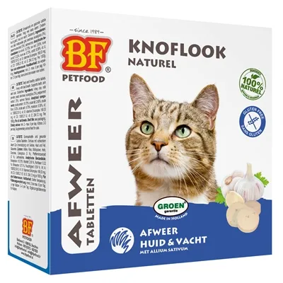 BF PETFOOD KATTENSNOEPJES KNOFLOOK NATUREL 100 ST BF PETFOOD KATTENSNOEPJES KNOFLOOK NATUREL 100 ST
