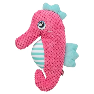 TRIXIE ZEEPAARD STOF ROZE / AQUA 28X15,5X7,5 CM TRIXIE ZEEPAARD STOF ROZE / AQUA 28X15,5X7,5 CM