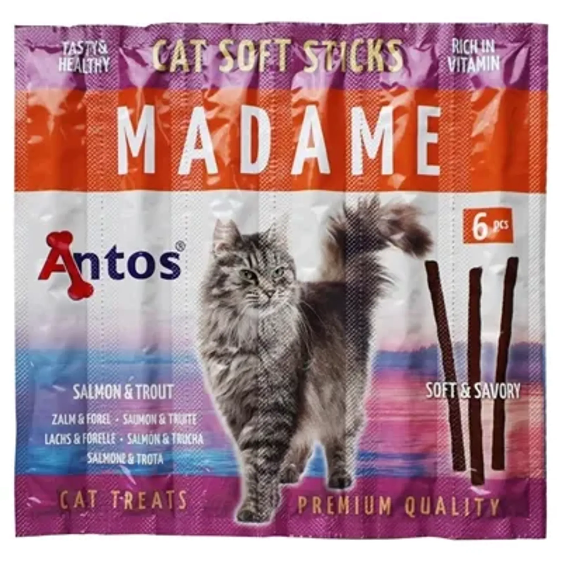 ANTOS CAT SOFT STICKS MADAME ZALM / FOREL 6 ST