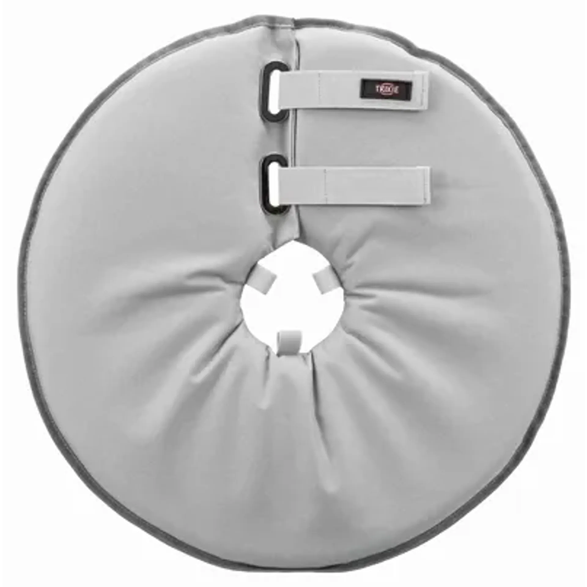 TRIXIE BESCHERMKRAAG SCHUIMRUBBER GRIJS M 38-42X21,5 CM