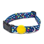 MORSO HALSBAND HOND GERECYCLED COLOR INVADERS PAARS 43-70X2,5 CM MORSO HALSBAND HOND GERECYCLED COLOR INVADERS PAARS 43-70X2,5 CM