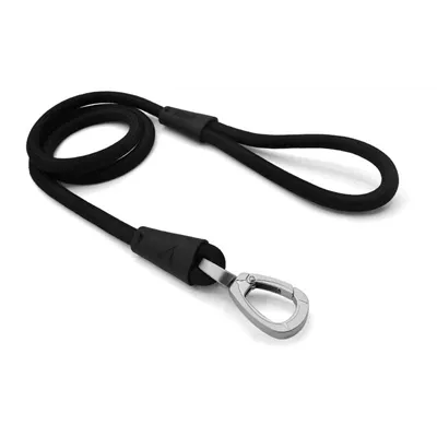 MORSO HONDENRIEM SOFT ROPE GERECYCLED BLACK ZWART 120X1 CM MORSO HONDENRIEM SOFT ROPE GERECYCLED BLACK ZWART 120X1 CM