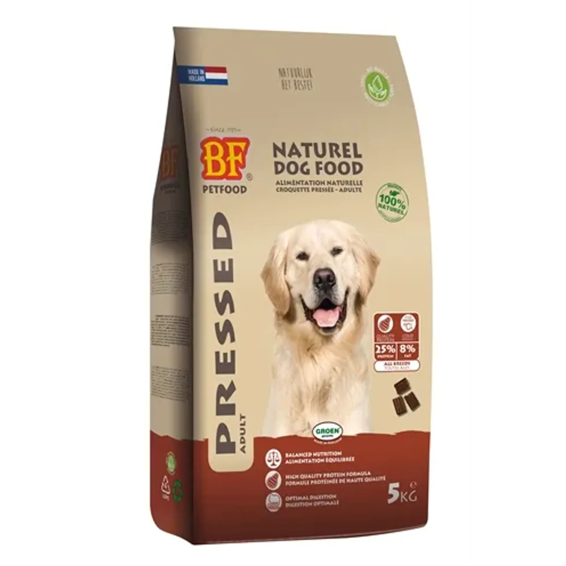 BF PETFOOD VLEESBROK GEPERST 5 KG