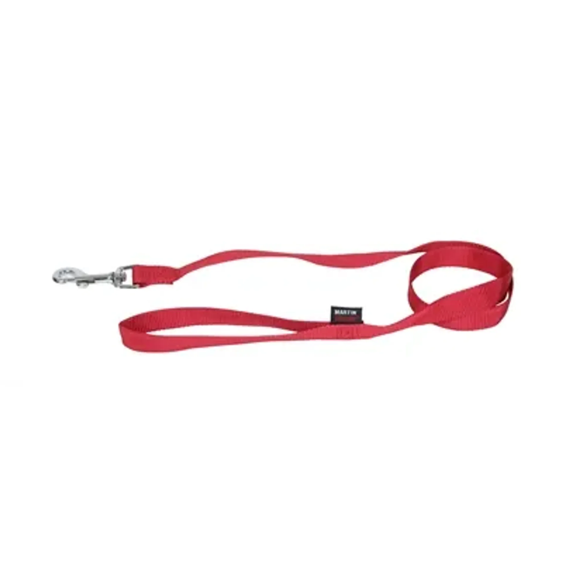 MARTIN HONDENRIEM BASIC NYLON ROOD 120X1 CM