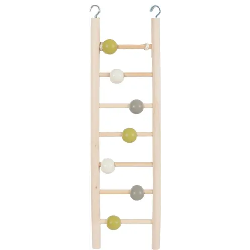 ZOLUX LADDER HOUT 7 TREDEN MET KRALEN 1X8,5X35 CM ZOLUX LADDER HOUT 7 TREDEN MET KRALEN 1X8,5X35 CM