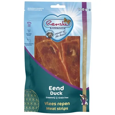 RENSKE GEZONDE BELONING VLEES STRIP EEND 100 GR RENSKE GEZONDE BELONING VLEES STRIP EEND 100 GR