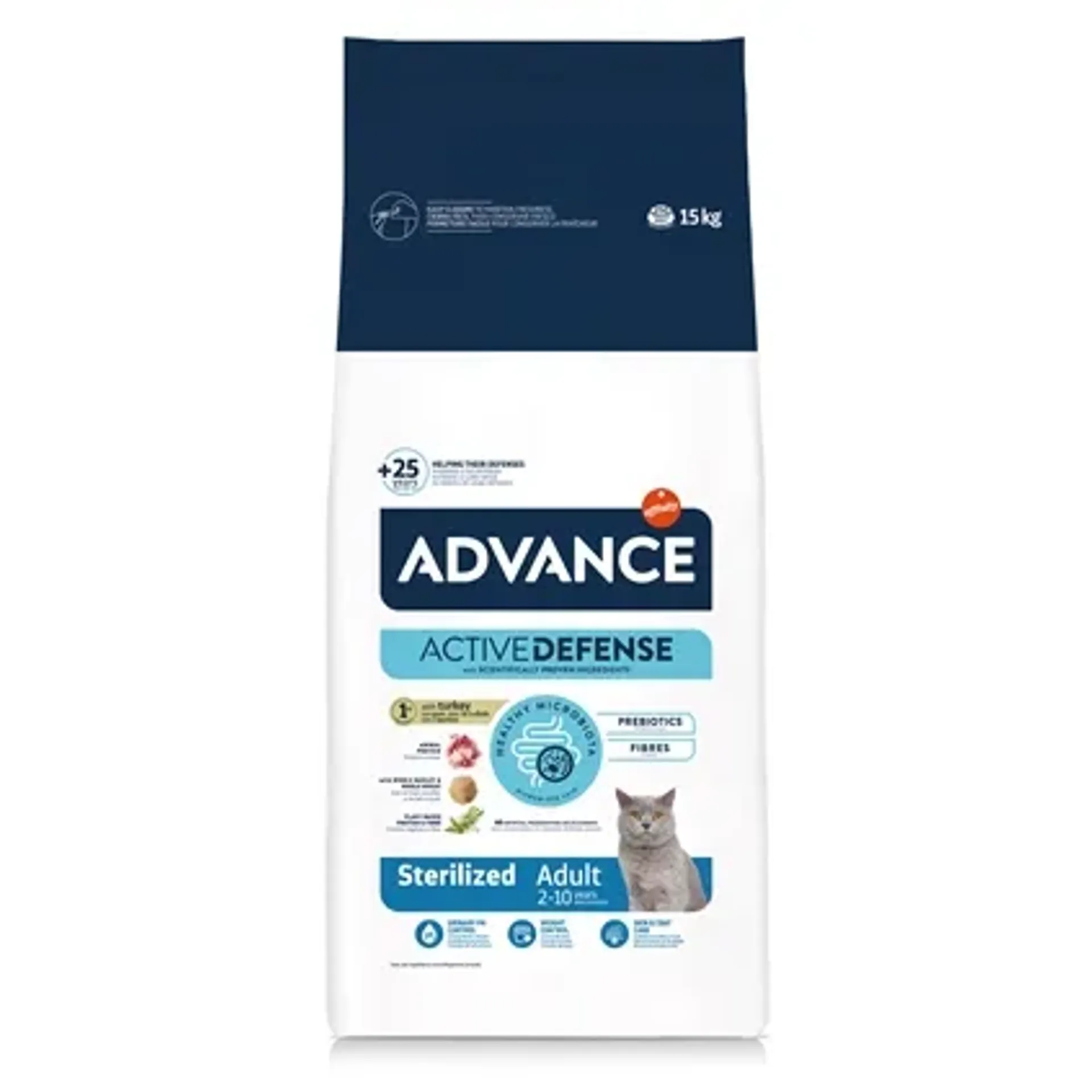 ADVANCE CAT STERILIZED TURKEY 15 KG