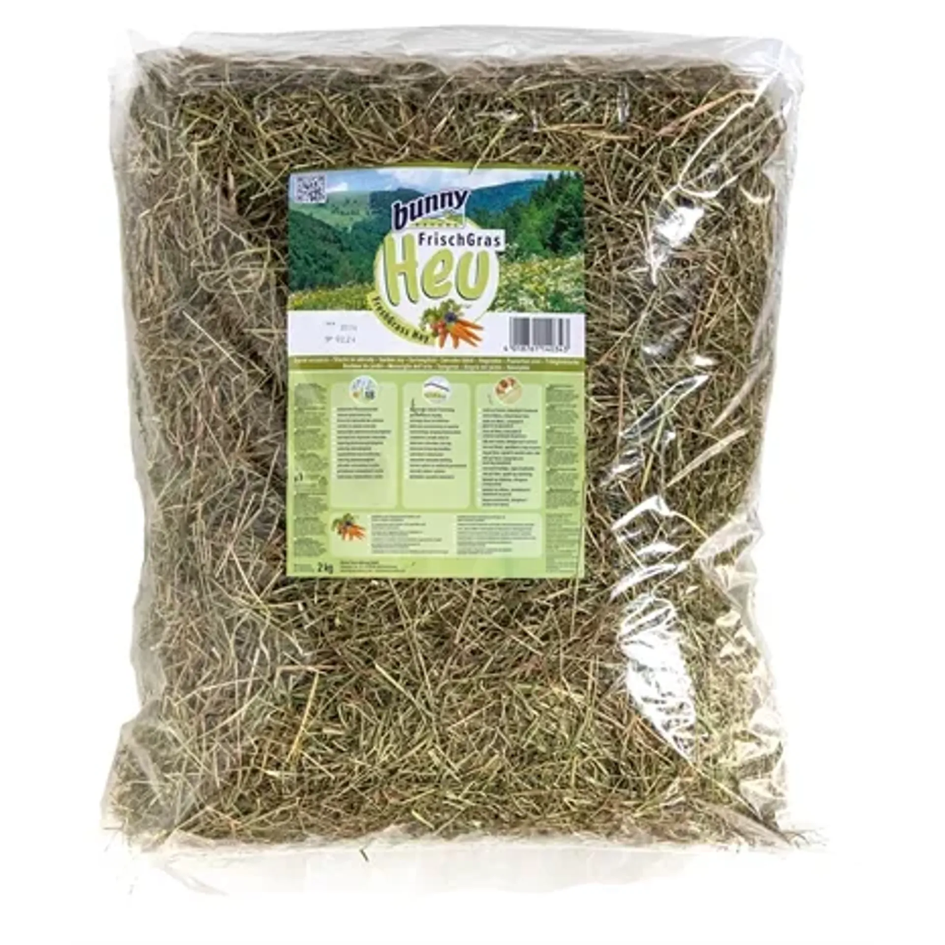 BUNNY NATURE VERS GRAS HOOI TUINGELUK 2 KG