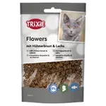 TRIXIE FLOWERS MET KIPPENBORST EN ZALM 50 GR TRIXIE FLOWERS MET KIPPENBORST EN ZALM 50 GR