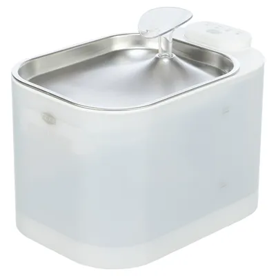 TRIXIE DRINKFONTEIN AQUA SQUARE KUNSTSTOF / RVS WIT 23,5X16X15,5 CM TRIXIE DRINKFONTEIN AQUA SQUARE KUNSTSTOF / RVS WIT 23,5X16X15,5 CM