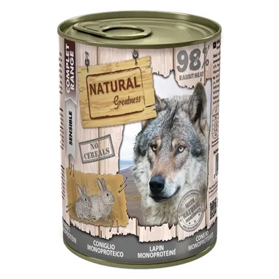 NATURAL GREATNESS MONOPROTEIN RABBIT RECIPE 400 GR NATURAL GREATNESS MONOPROTEIN RABBIT RECIPE 400 GR