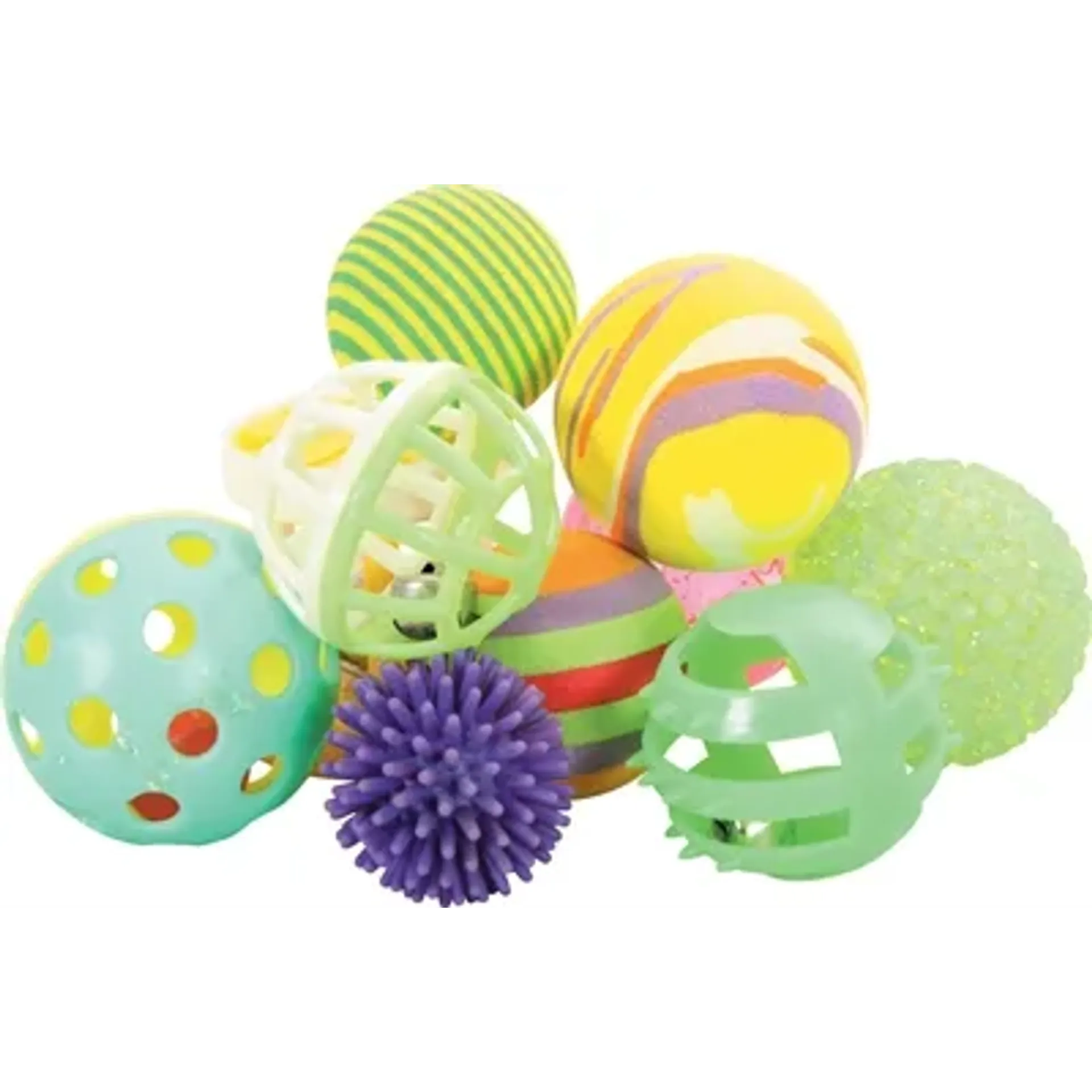 ZOLUX KATTENSPEELGOED MULTI ASSORTI 4 CM 10 ST