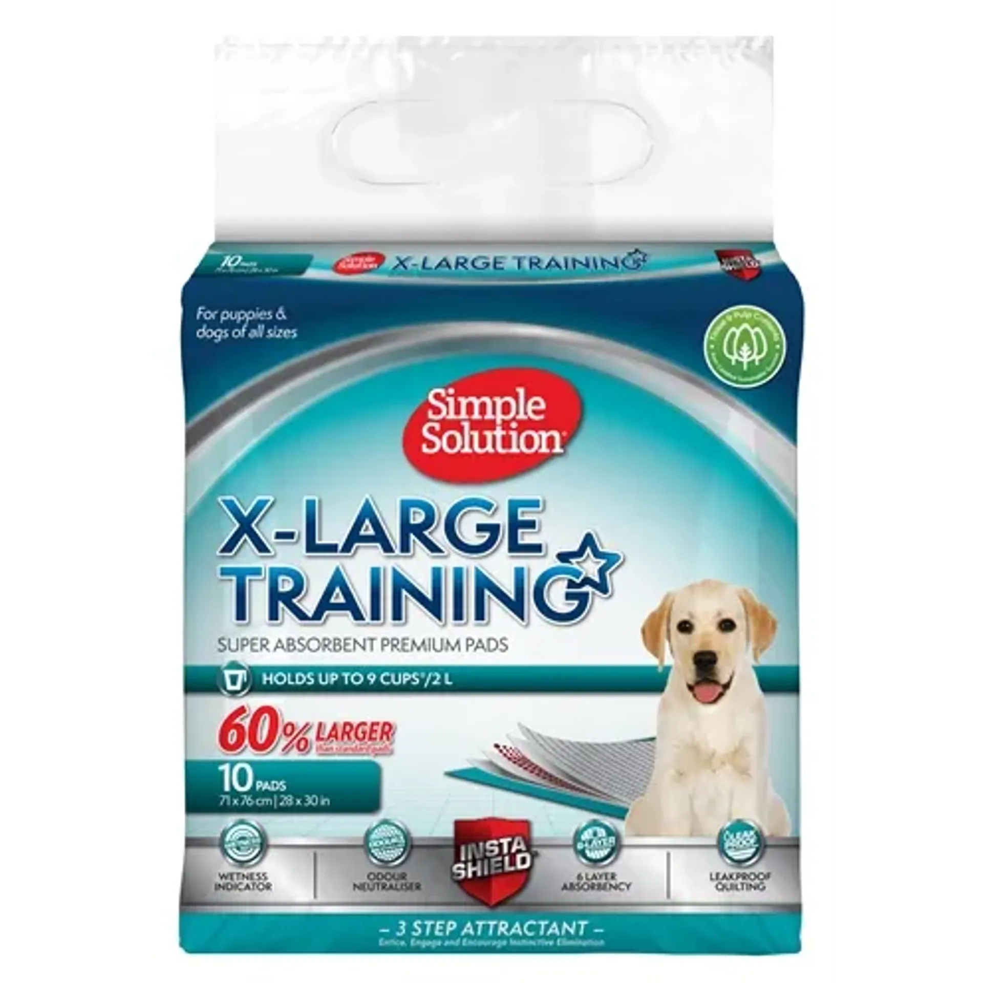 SIMPLE SOLUTION PUPPY TRAINING PADS 10 ST 71X76 CM