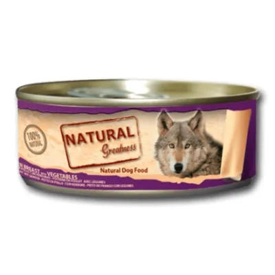 NATURAL GREATNESS CHICKEN / VEGETABLES 156 GR NATURAL GREATNESS CHICKEN / VEGETABLES 156 GR