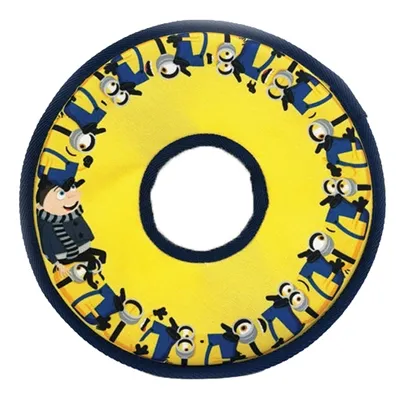 MINIONS CANVAS FRISBEE GEEL 25X25X1,2 CM MINIONS CANVAS FRISBEE GEEL 25X25X1,2 CM