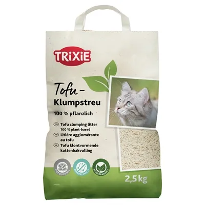 TRIXIE TOFU KATTENBAKVULLING 2,5 KG TRIXIE TOFU KATTENBAKVULLING 2,5 KG