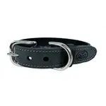 SAZZZ HALSBAND HOND NOMAD VINTAGE LEER ANTRACIET 32-39X2 CM SAZZZ HALSBAND HOND NOMAD VINTAGE LEER ANTRACIET 32-39X2 CM