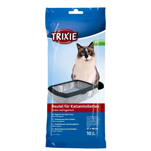 TRIXIE KATTENBAKZAKKEN 10 ST 46X59 CM TRIXIE KATTENBAKZAKKEN 10 ST 46X59 CM