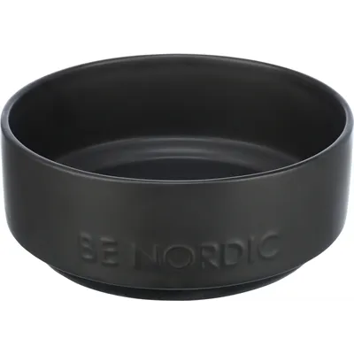 TRIXIE BE NORDIC VOERBAK HOND KERAMIEK / RUBBER ZWART 18 CM TRIXIE BE NORDIC VOERBAK HOND KERAMIEK / RUBBER ZWART 18 CM