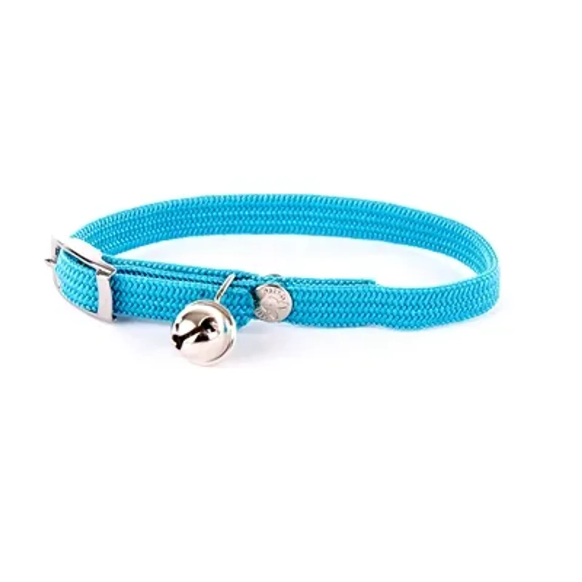 MARTIN HALSBAND KAT ELASTISCH NYLON TURQUOISE 30X1 CM