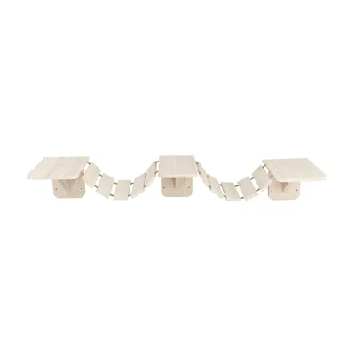 TRIXIE KLIM / KLAUTERLADDER WAND WIT 150X30 CM TRIXIE KLIM / KLAUTERLADDER WAND WIT 150X30 CM