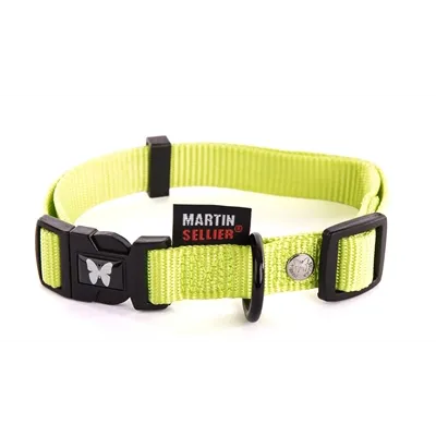 MARTIN HALSBAND VERSTELBAAR NYLON GROEN 20-30X1 CM MARTIN HALSBAND VERSTELBAAR NYLON GROEN 20-30X1 CM