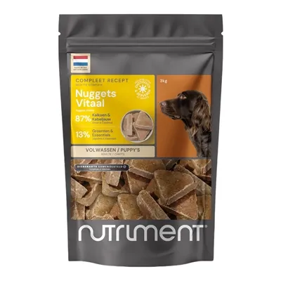 ENERGIQUE HONDVITAAL KALKOEN / KABELJAUW 3 KG ENERGIQUE HONDVITAAL KALKOEN / KABELJAUW 3 KG