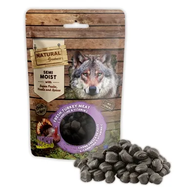 NATURAL GREATNESS SEMI-MOIST BITS WEIGHT SUPPORT 150 GR NATURAL GREATNESS SEMI-MOIST BITS WEIGHT SUPPORT 150 GR