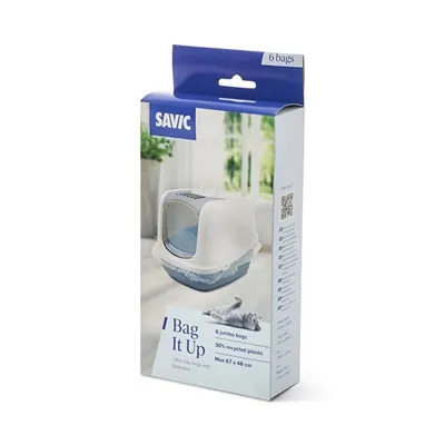 SAVIC BAG IT JUMBO KATTENBAKZAK VOOR NESTOR JUMBO / ASEO JUMBO / LEO 11,2X4,7X24,3 CM SAVIC BAG IT JUMBO KATTENBAKZAK VOOR NESTOR JUMBO / ASEO JUMBO / LEO 11,2X4,7X24,3 CM