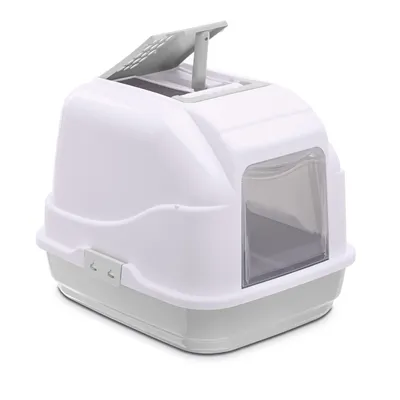 IMAC KATTENBAK EASY CAT WIT / LICHTGRIJS 50X40X40 CM IMAC KATTENBAK EASY CAT WIT / LICHTGRIJS 50X40X40 CM