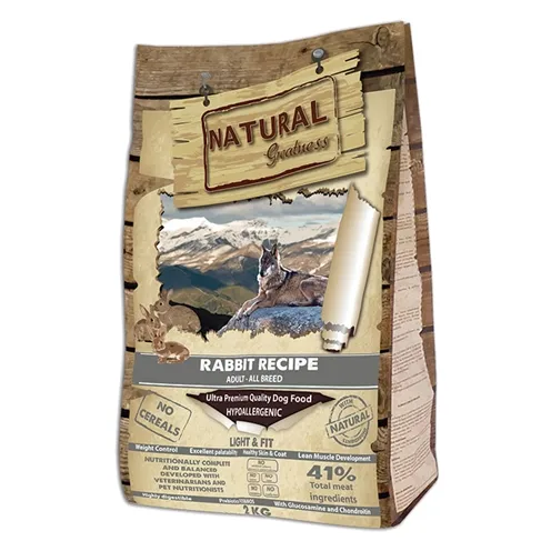 NATURAL GREATNESS RABBIT LIGHT & FIT 2 KG NATURAL GREATNESS RABBIT LIGHT & FIT 2 KG