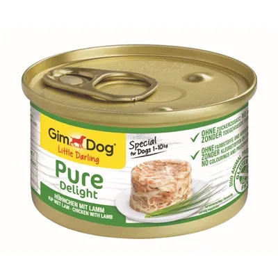GIMDOG LITTLE DARLING PURE DELIGHT KIP / LAM 12X85 GR GIMDOG LITTLE DARLING PURE DELIGHT KIP / LAM 12X85 GR