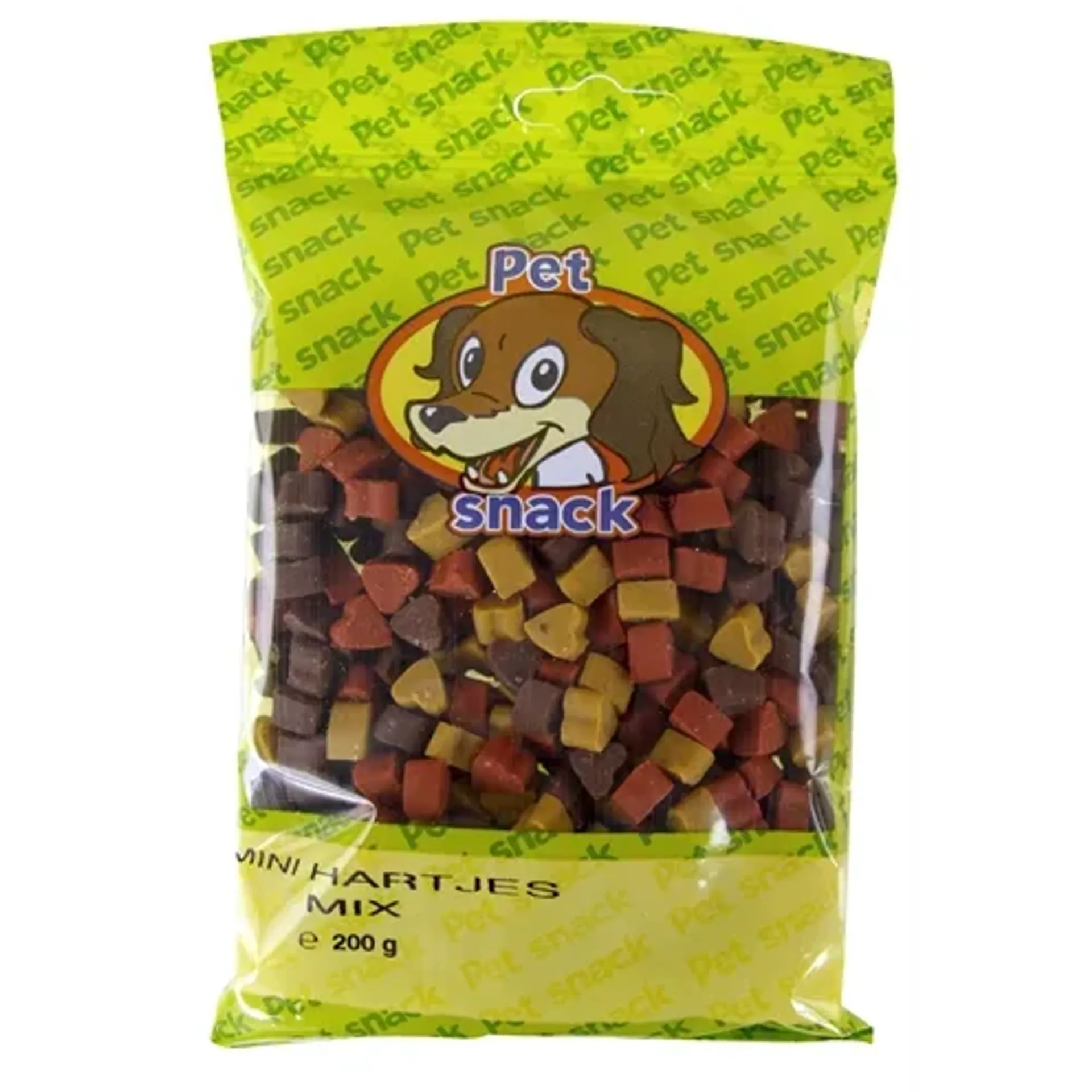 ZZZPETSNACK MINI HARTJES MIX 14X200 GR