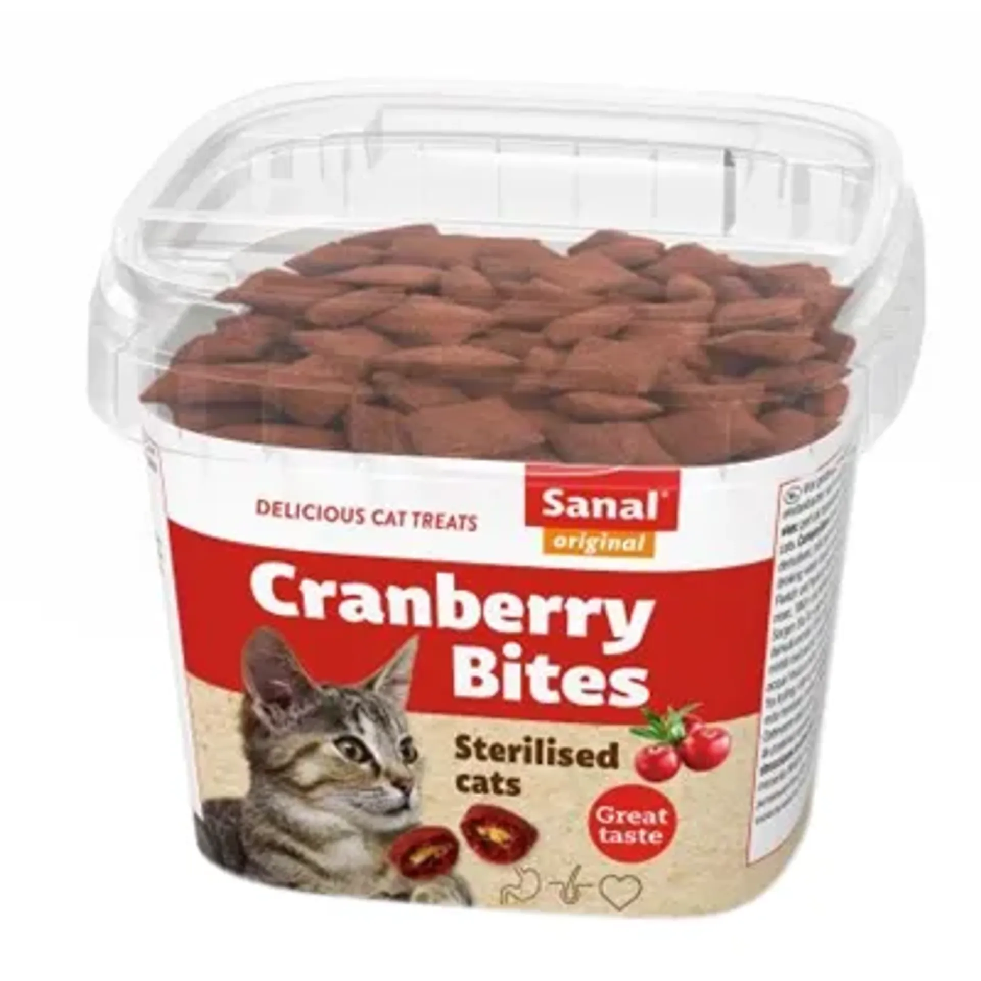 SANAL CAT CRANBERRY & CHICKENBITES CUP 75 GR