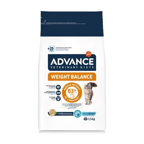 ADVANCE VETERINARY DIET CAT WEIGHT BALANCE 1,5 KG ADVANCE VETERINARY DIET CAT WEIGHT BALANCE 1,5 KG