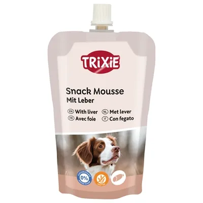 TRIXIE SNACK MOUSSE MET LEVER 200 GR TRIXIE SNACK MOUSSE MET LEVER 200 GR