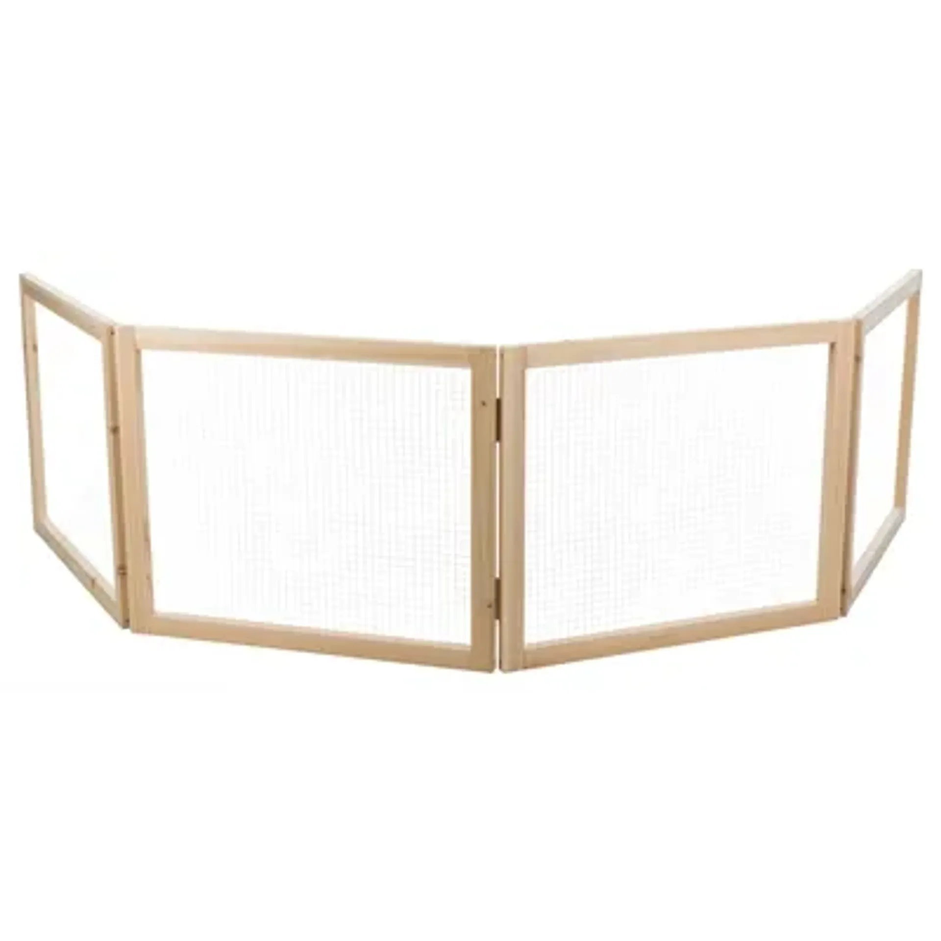 TRIXIE INDOOR REN 4 PANELEN HOUT 60-240X50 CM
