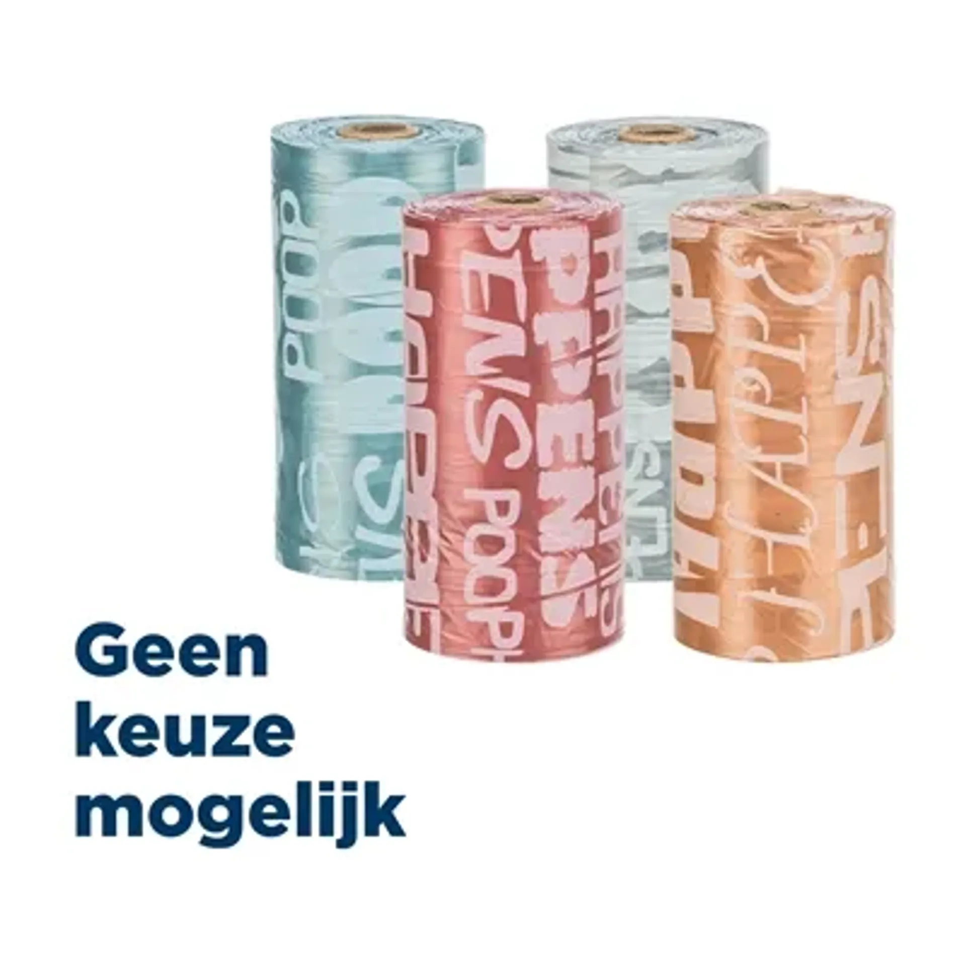 TRIXIE POEPZAKJES MEDIUM ASSORTI 8X20 STUKS