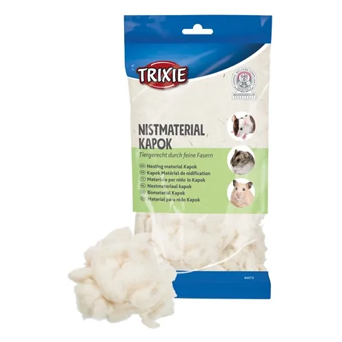 TRIXIE NESTMATERIAAL KAPOK CREME 40 GR TRIXIE NESTMATERIAAL KAPOK CREME 40 GR